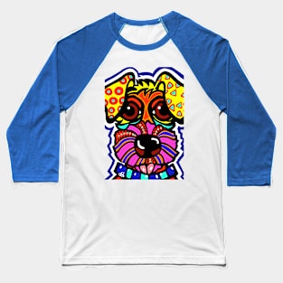 Terrier Dog Dogs Airedale Wheaton Lakeland Kerry Schnauzer Fox Puppy Sealyham Irish Norfolk Norwich Scottish English Gift Idea Jackie Carpenter Cairn Baseball T-Shirt